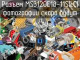 Разъем MS3120E18-11S(LC) 