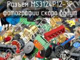 Разъем MS3124P12-3P 