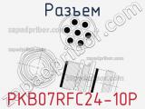 Разъем PKB07RFC24-10P 