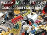 Разъем BACC45FT10-20SH