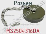 Разъем MS2504316DA