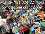 Разъем MS3102R-22-18PW 