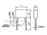 К10-17б чертеж конденсатора.