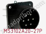 Разъем MS3102A20-27P фотография 3.