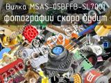 Вилка MSAS-05BFFB-SL7001 