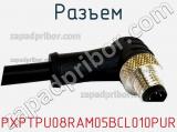 Разъем PXPTPU08RAM05BCL010PUR фотография 3.