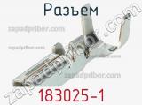 Разъем 183025-1