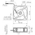 1,1ЭВ-4-16-4525Р чертеж электровентилятора.