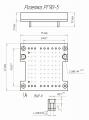 РГ90-5 чертеж розетки.