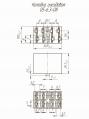 05-6,3-08 чертеж гнездовой колодки.