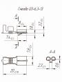 03-6,3-13 чертеж гнезда контакта.