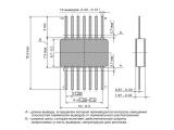Микросхемы серии 1486 чертеж в корпусном исполнении 401.14-5.