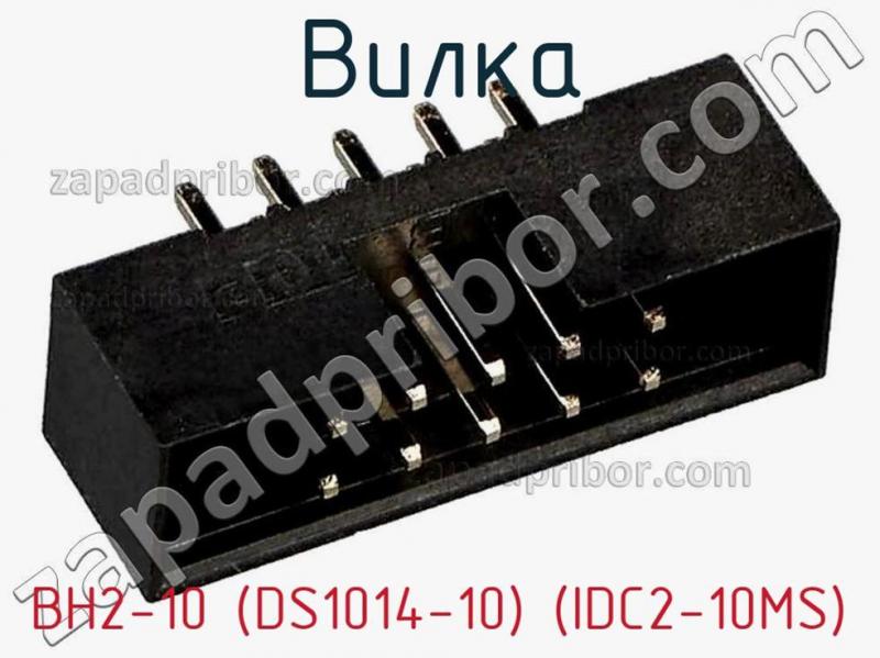 Вилка BH2-10 (DS1014-10) (IDC2-10MS) фотография 1.