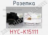 Розетка HYC-K15111 