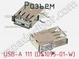 Разъем USB-A 111 (DS1095-01-W) 