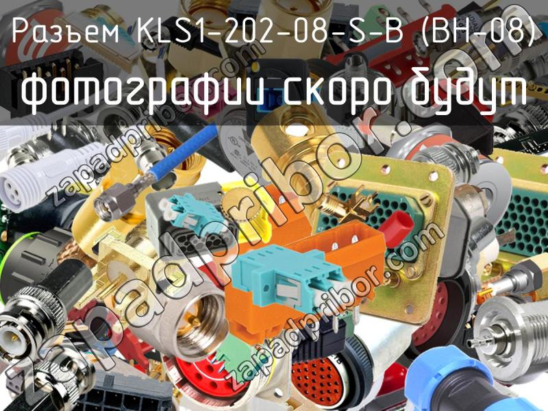 Разъем KLS1-202-08-S-B (BH-08) фотография.
