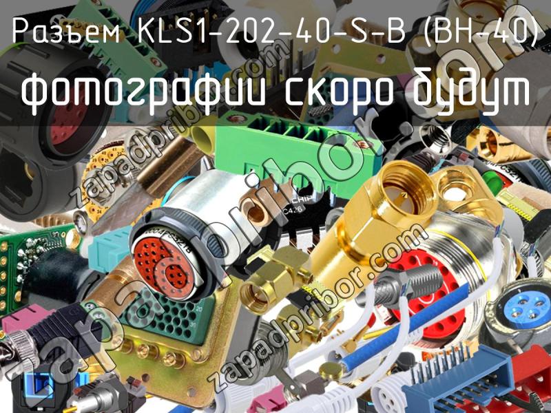 Разъем KLS1-202-40-S-B (BH-40) фотография.