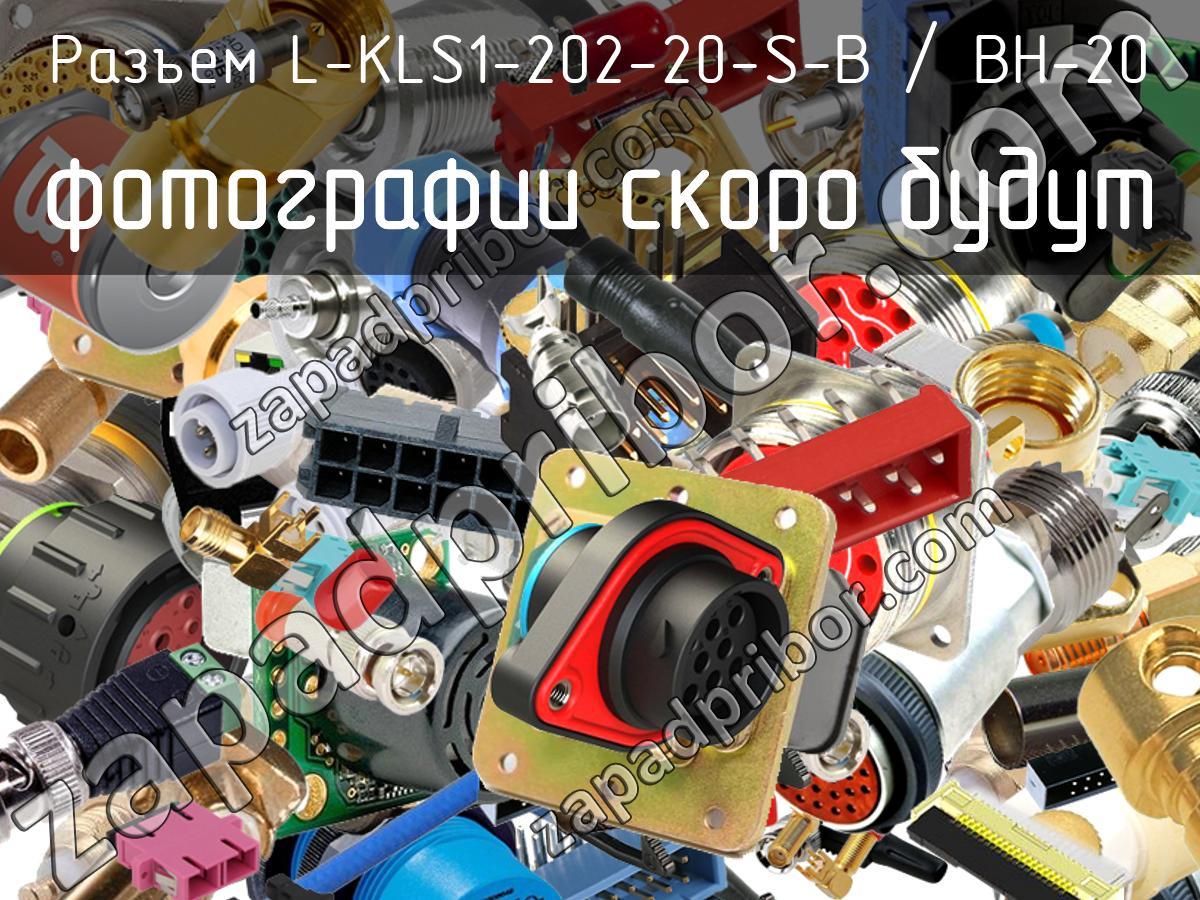L-KLS1-202-20-S-B / BH-20 - Разъем - фотография. Увеличить. L-KLS1-202-20-S-B / BH-20 - Разъем - фотография.