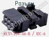 KLS1-204-06-B / IDC-6