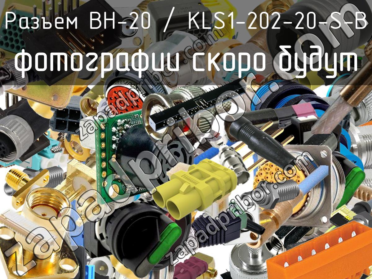 BH-20 / KLS1-202-20-S-B разъем >> недорого купить