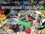 Разъем 7-0234Y GOLD / RS-115G 
