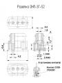 ОНП-3Г-52 чертеж розеток.