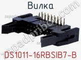 Вилка DS1011-16RBSIB7-B фотография 3.
