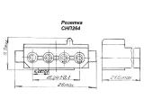 СНП264 чертеж розеток.