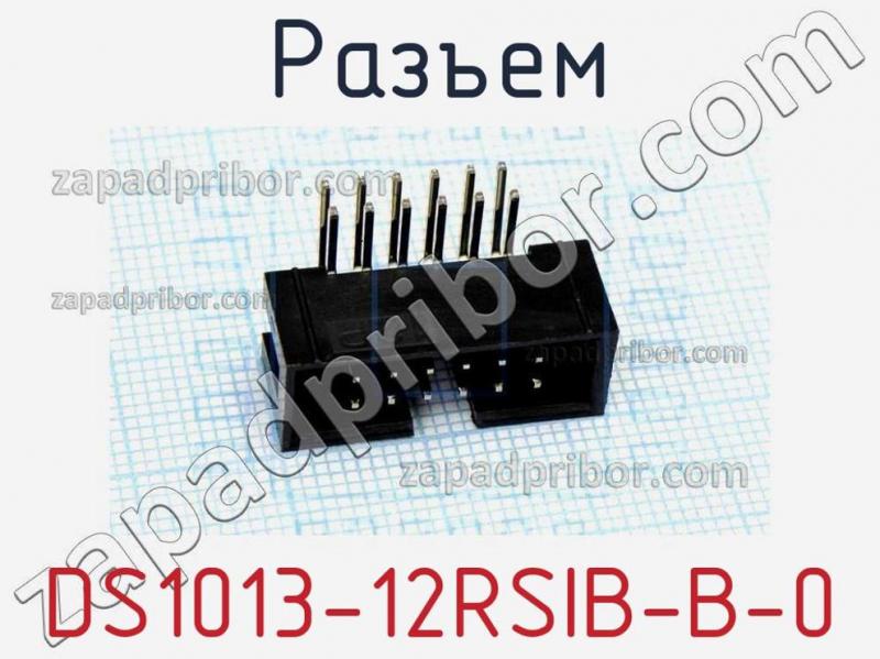 Разъем DS1013-12RSIB-B-0 фотография.