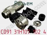 Разъем C091 31H107 102 4 фотография 2.