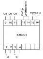 Е860С1 обозначение контактов преобразователя.