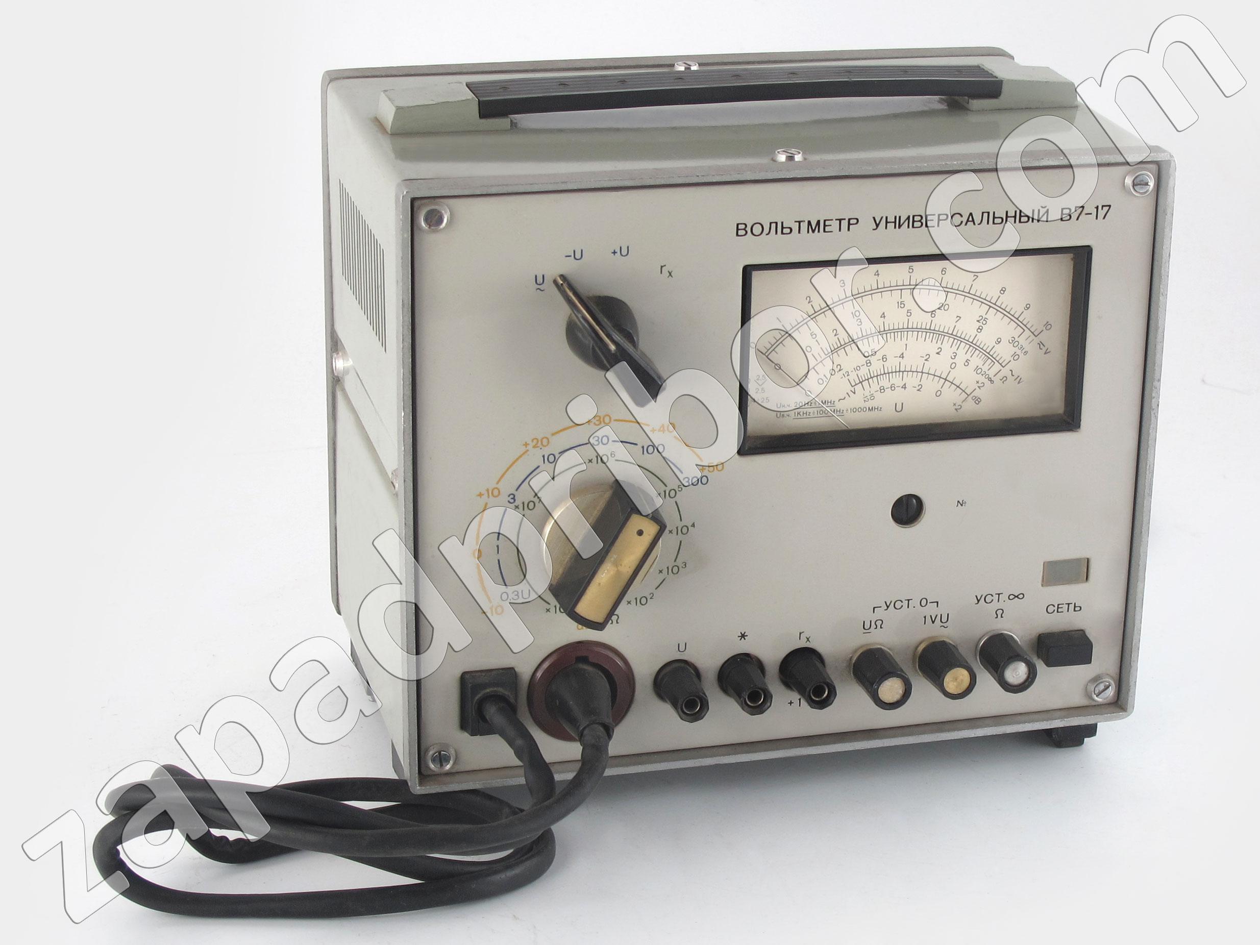 Voltmeters V7: low prices, in stock, free shipping, 18 months warranty,  service. Radiometric devices.