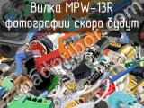 Вилка MPW-13R 