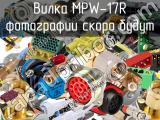 Вилка MPW-17R 