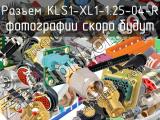 Разъем KLS1-XL1-1.25-04-R 