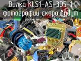 Вилка KLS1-AS-305-1 