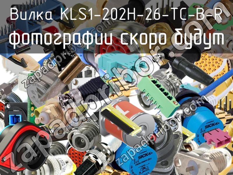 Вилка KLS1-202H-26-TC-B-R фотография.