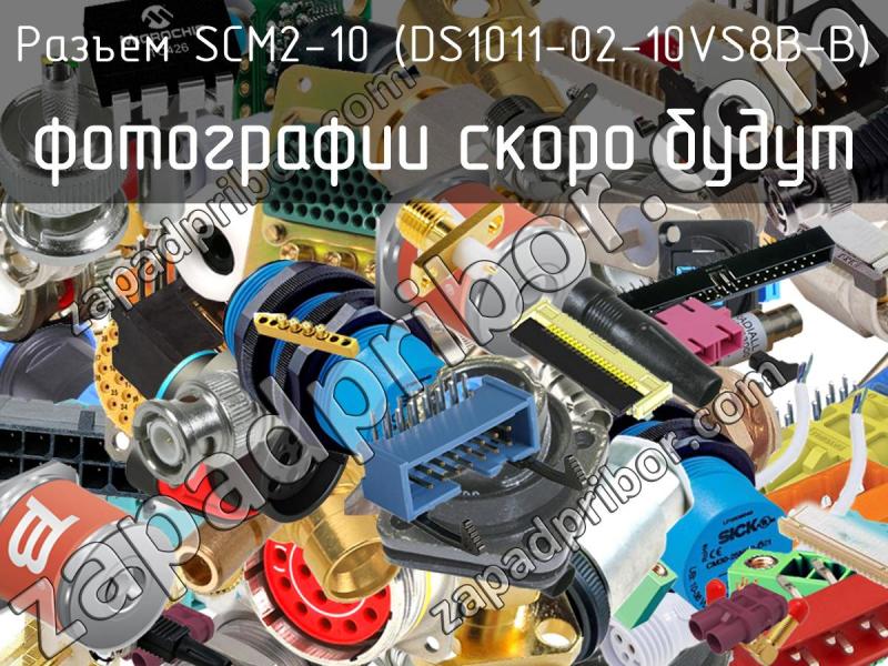 Разъем SCM2-10 (DS1011-02-10VS8B-B) фотография.