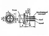 2У101И1 чертеж тиристора.