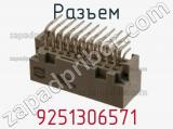Разъем 9251306571 фотография 2.