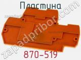 Пластина 870-519 фотография 3.