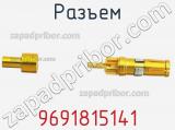 Разъем 9691815141 фотография 2.