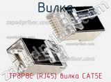 Вилка TP8P8C (RJ45) вилка CAT5E 