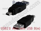 Разъем USB2.0 A(m)-mini USB B(m) 