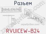 Разъем RVUICEW-B24 