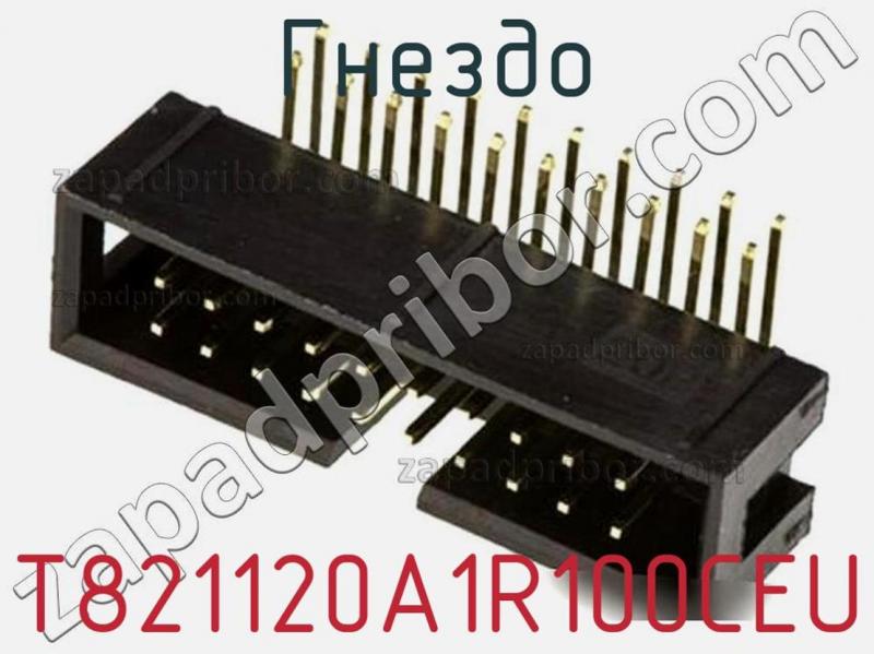 Гнездо T821120A1R100CEU фотография.