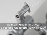 ХЛ.01.000 фотография крана запорного в составе хлоратора ЛОНИИ-100КМ