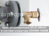 ХЛ.01.000-01 фотография крана регулирующего в составе хлоратора ЛОНИИ-100КМ