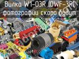 Вилка W1-03R (OWF-3R) 