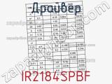 Драйвер IR2184SPBF фотография 3.